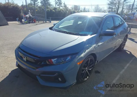 2020 Honda Civic Sport z USA, uszkodzony, nr VIN SHHFK7H4XLU221632